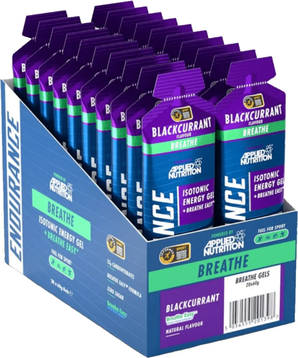 Applied Nutrition Endurance Breathe Gel 20x60g