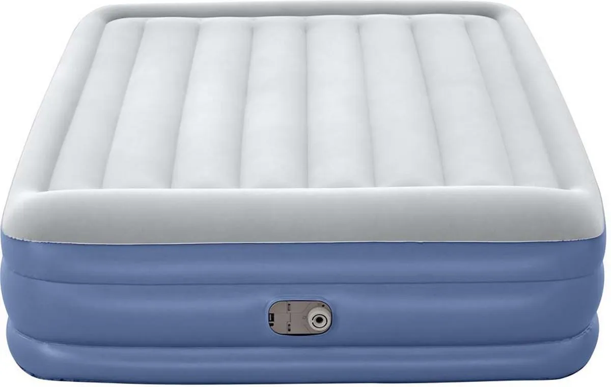 Bestway Tritech Queensize Luchtbed 152cm - Grijs/Blauw