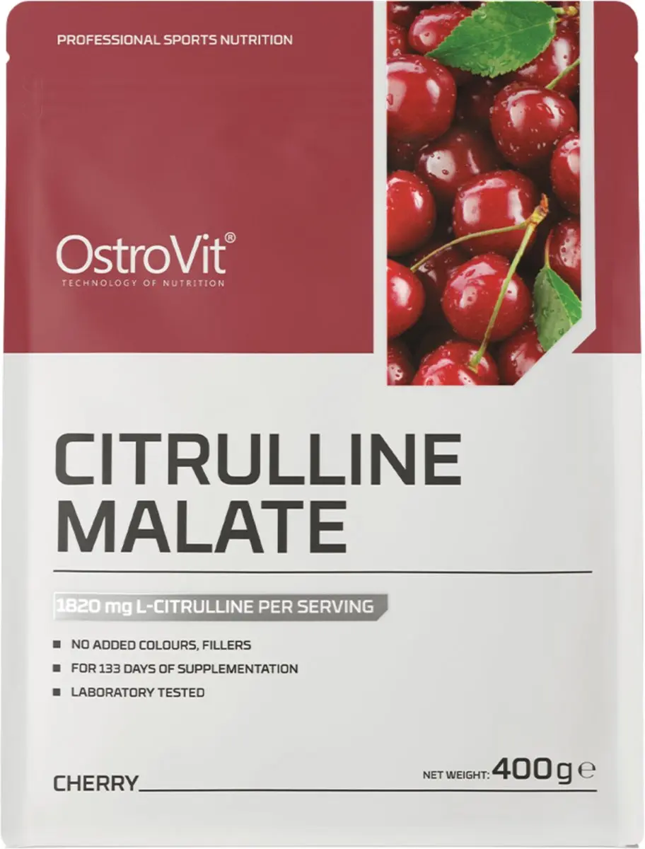 OstroVit Citrulline Malate Kers 400g - 133 Porties