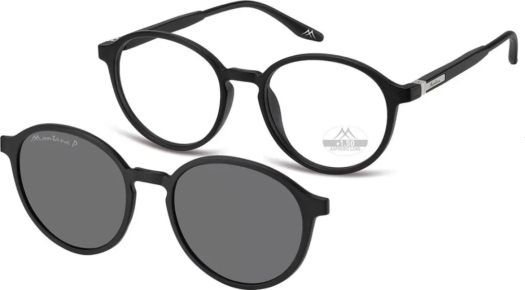 Montana Leesbril MRC4 +2.50 Zwart