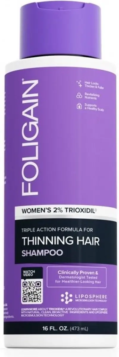 Foligain Anti-Haaruitval Shampoo Vrouwen 473ml