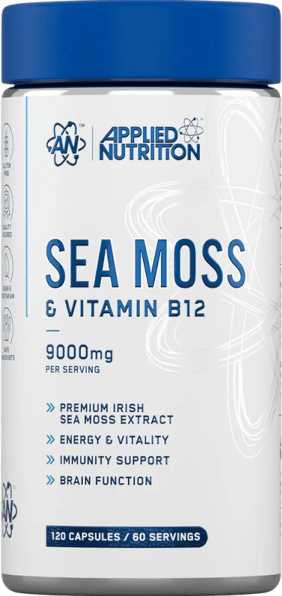 Applied Nutrition Sea Moss & Vitamine B12 120 Capsules