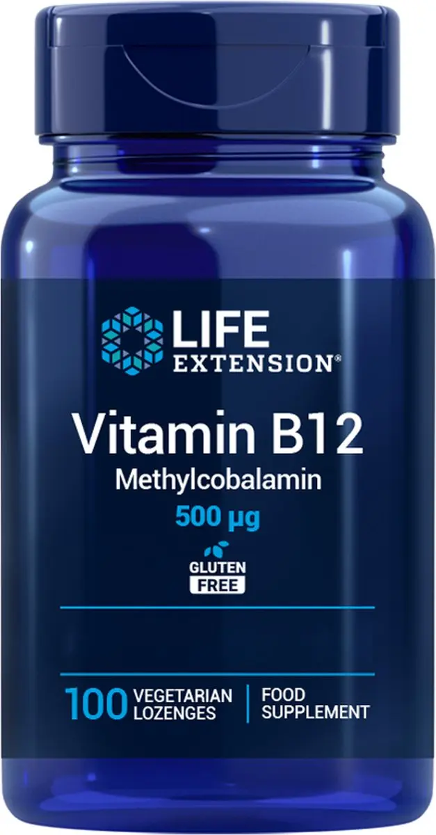 Life Extension Vitamine B12 EU Zuigtabletten