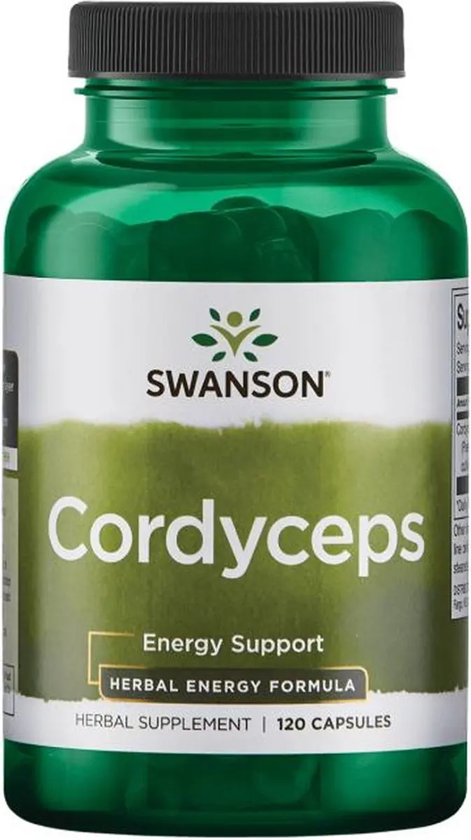 Swanson Cordyceps 600mg Capsules