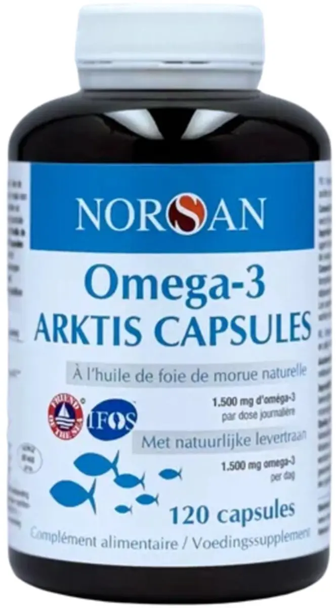 Norsan Omega 3 Arktis 120 Capsules