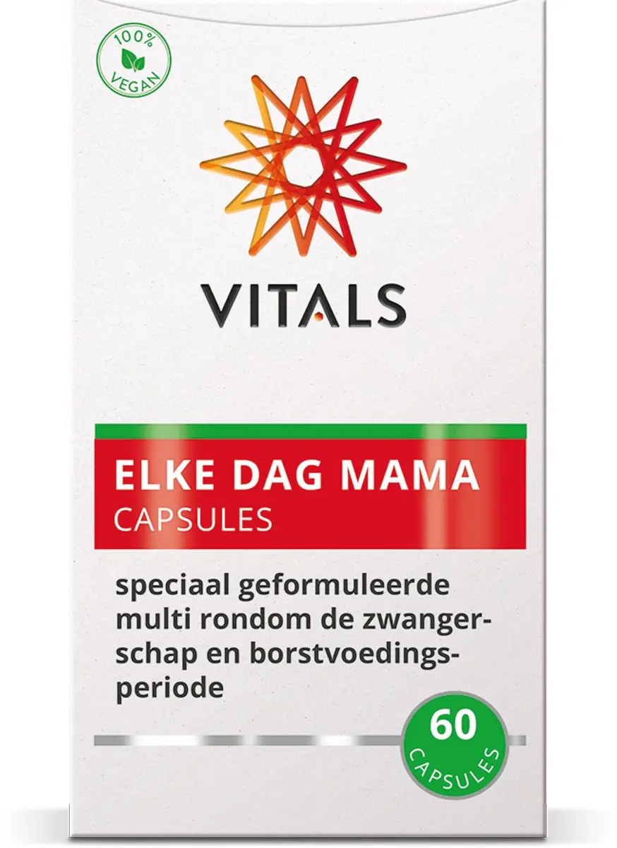 Vitals Elke Dag Mama Multivitamine 60 Capsules