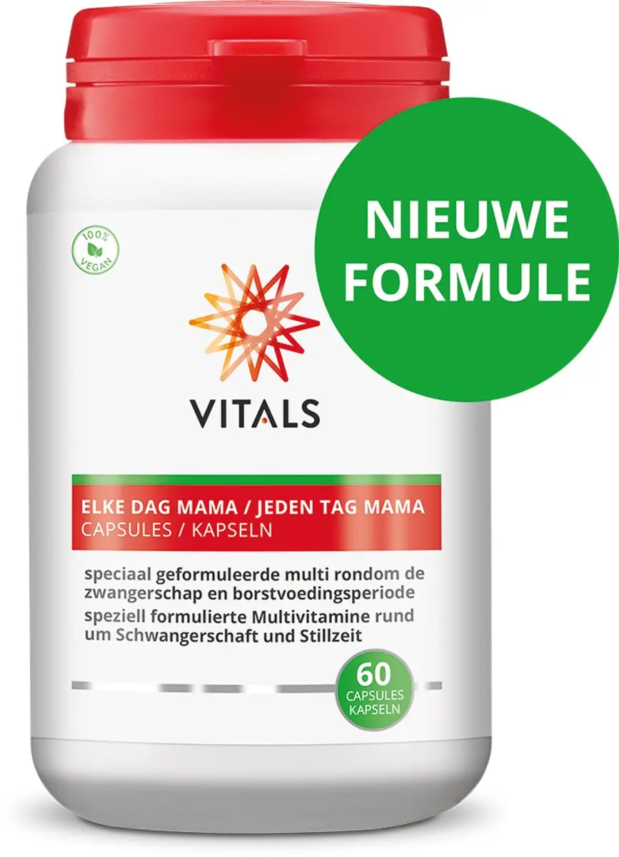 Vitals Elke Dag Mama Multivitamine 60 Capsules