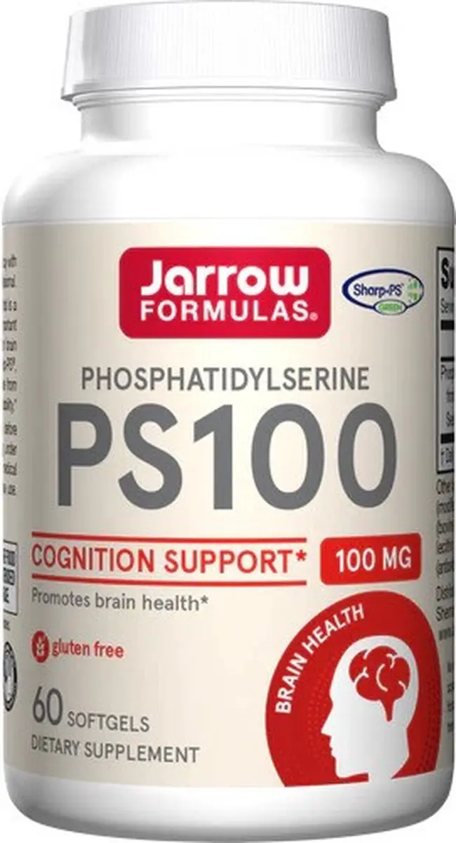 Jarrow Formulas PS100 Phosphatidylserine 100mg - 60 Softgels