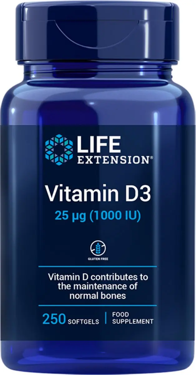 Life Extension Vitamine D3 1000 IU