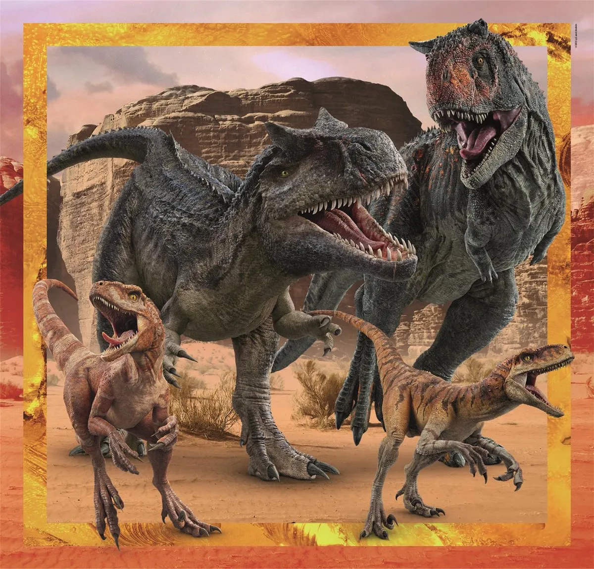 Clementoni Jurassic World Puzzel 144 Stuks - Multikleur