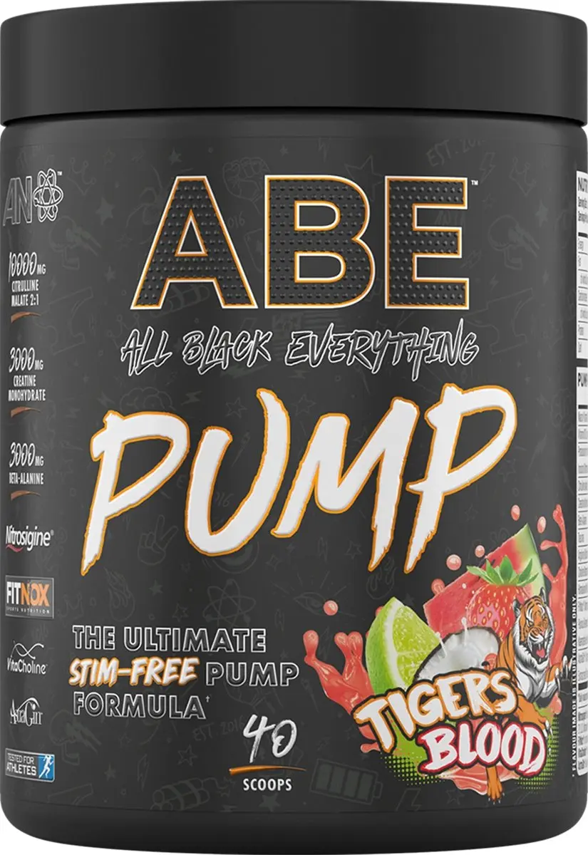 Applied Nutrition ABE Pump Zero Stim Pre-Workout 500g