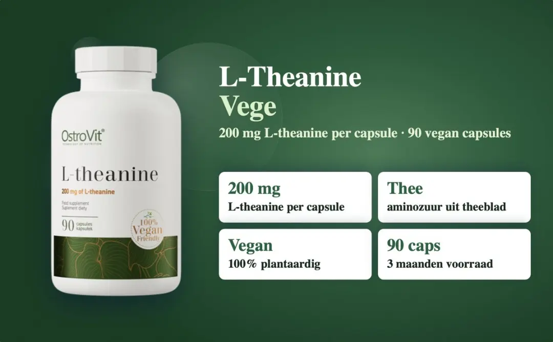 OstroVit L-Theanine VEGE 90 Capsules