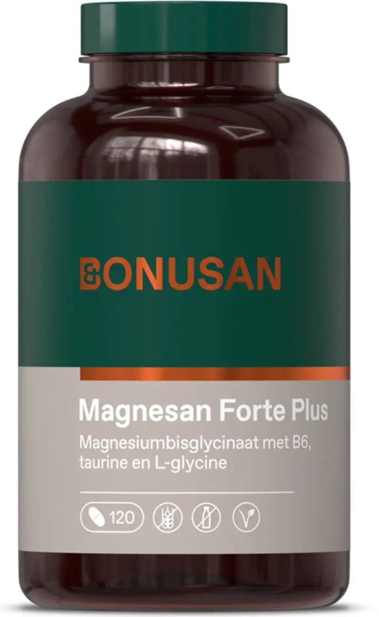 Bonusan Magnesan Forte Plus Magnesium 120 Tabletten