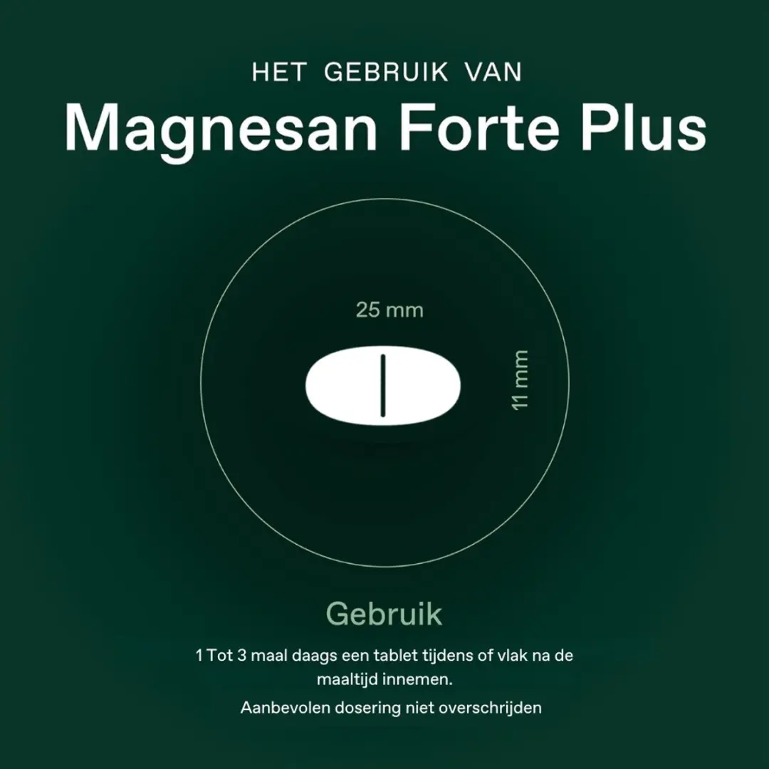Bonusan Magnesan Forte Plus Magnesium 120 Tabletten - 150mg