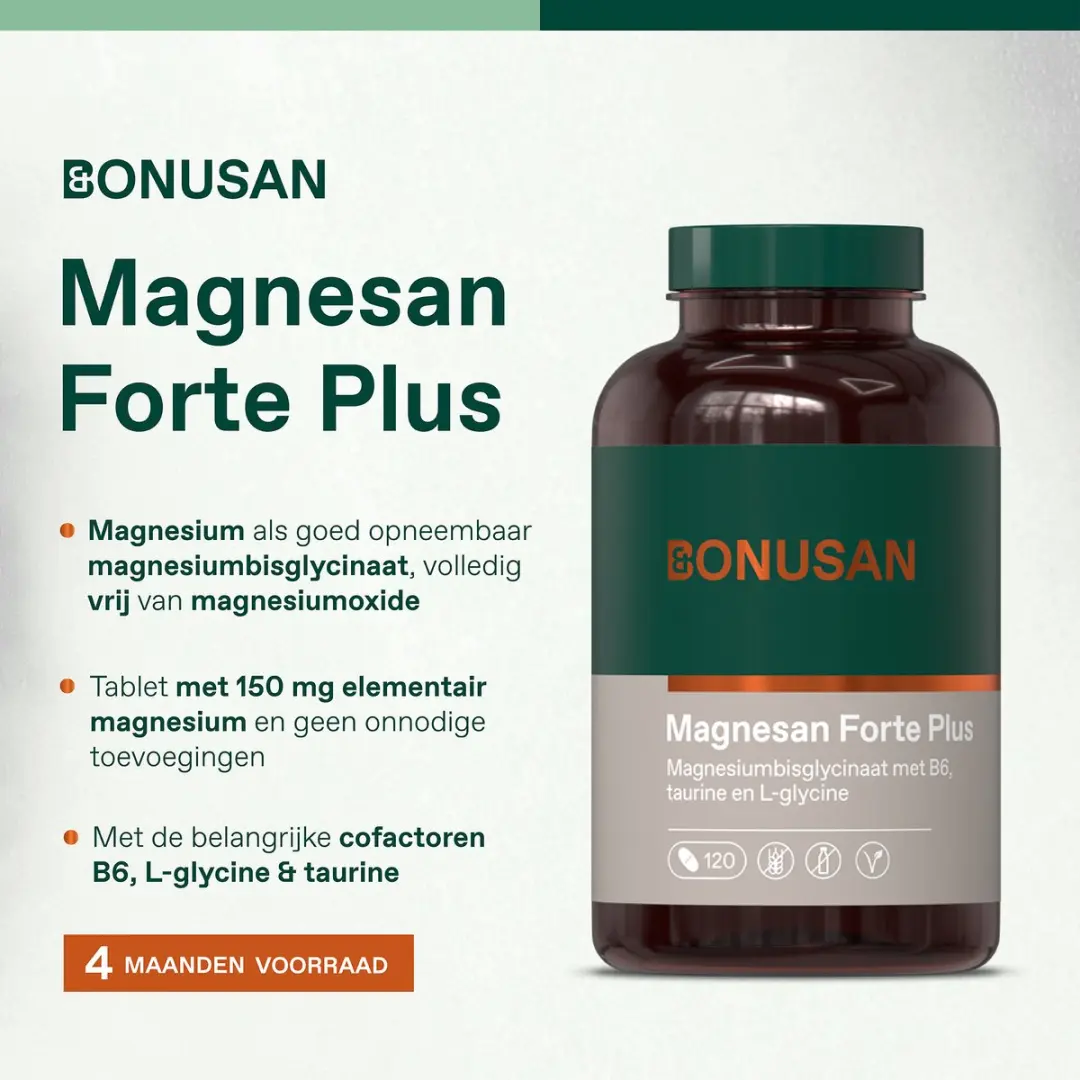 Bonusan Magnesan Forte Plus Magnesium 120 Tabletten - 150mg