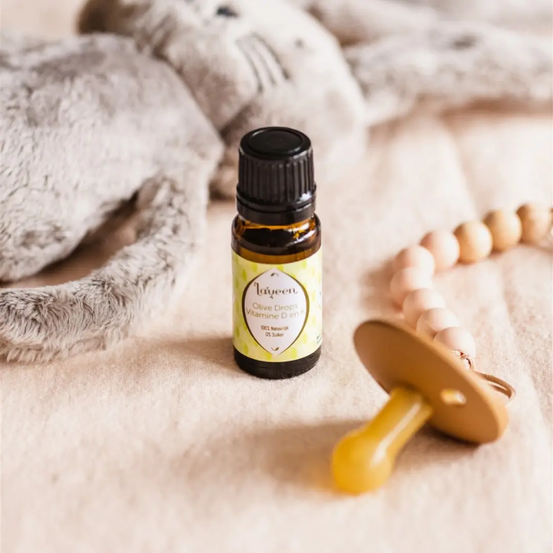 Laveen Olive Drops Zuigeling Vitamine D+K 10ml