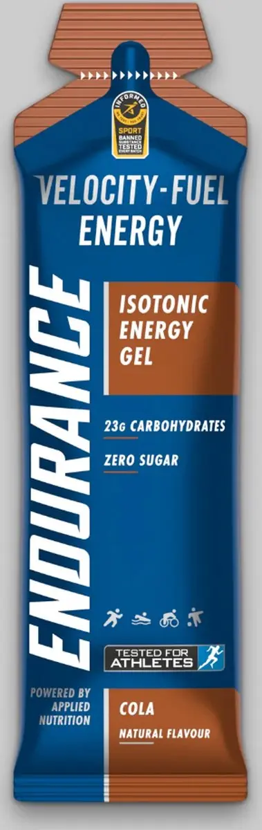 Applied Nutrition Velocity Fuel Energy Cola - 20 Gels 60ml - afbeelding 6 van 6