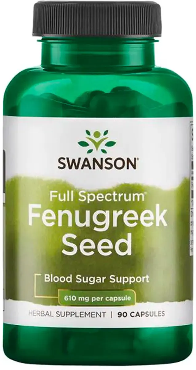 Swanson Fenugreekzaad 610mg