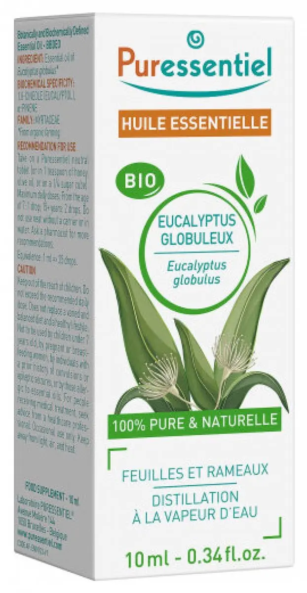 Puressentiel Eucalyptus Globulus Etherische Olie 10ml
