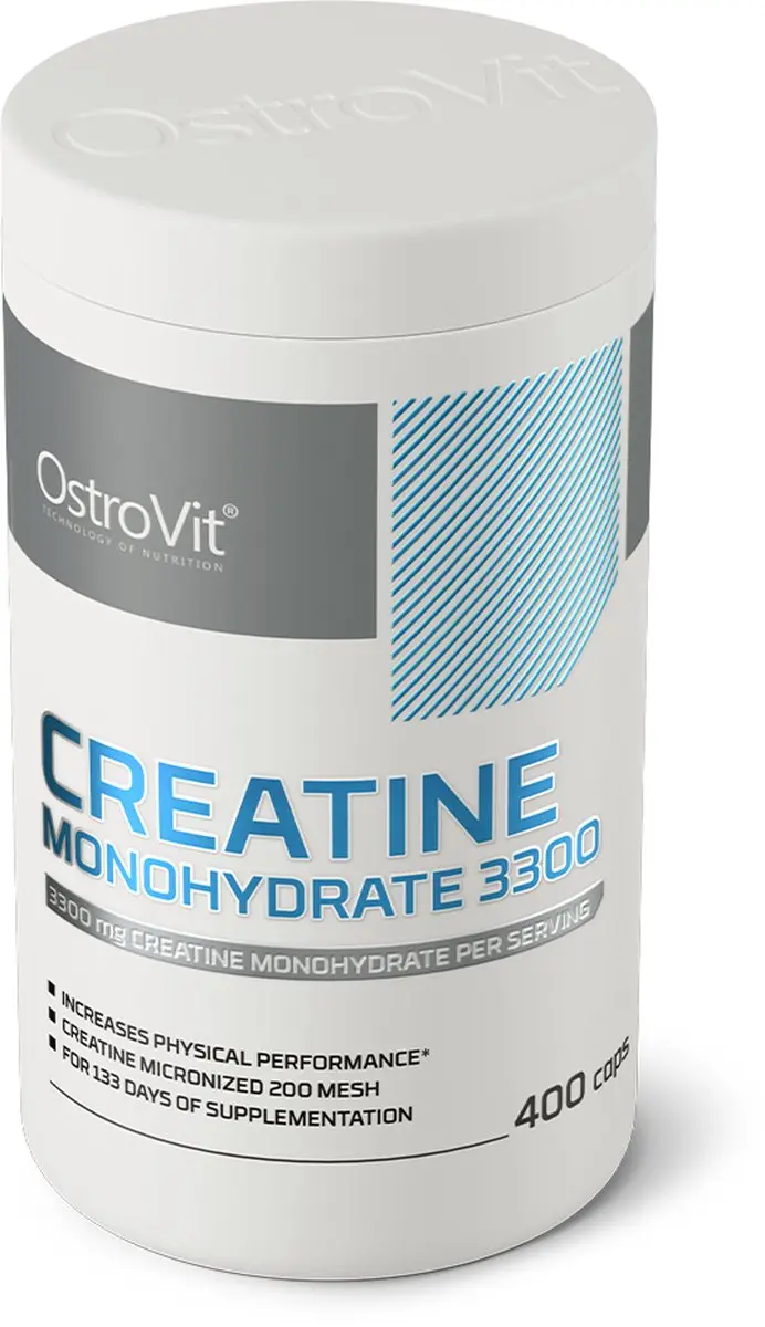 OstroVit Creatine Monohydraat 500g - 400 Capsules