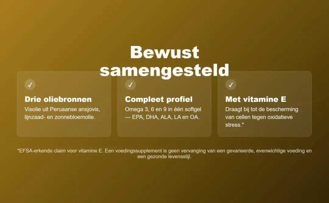 OstroVit Omega 3-6-9 Visolie 90 Softgels