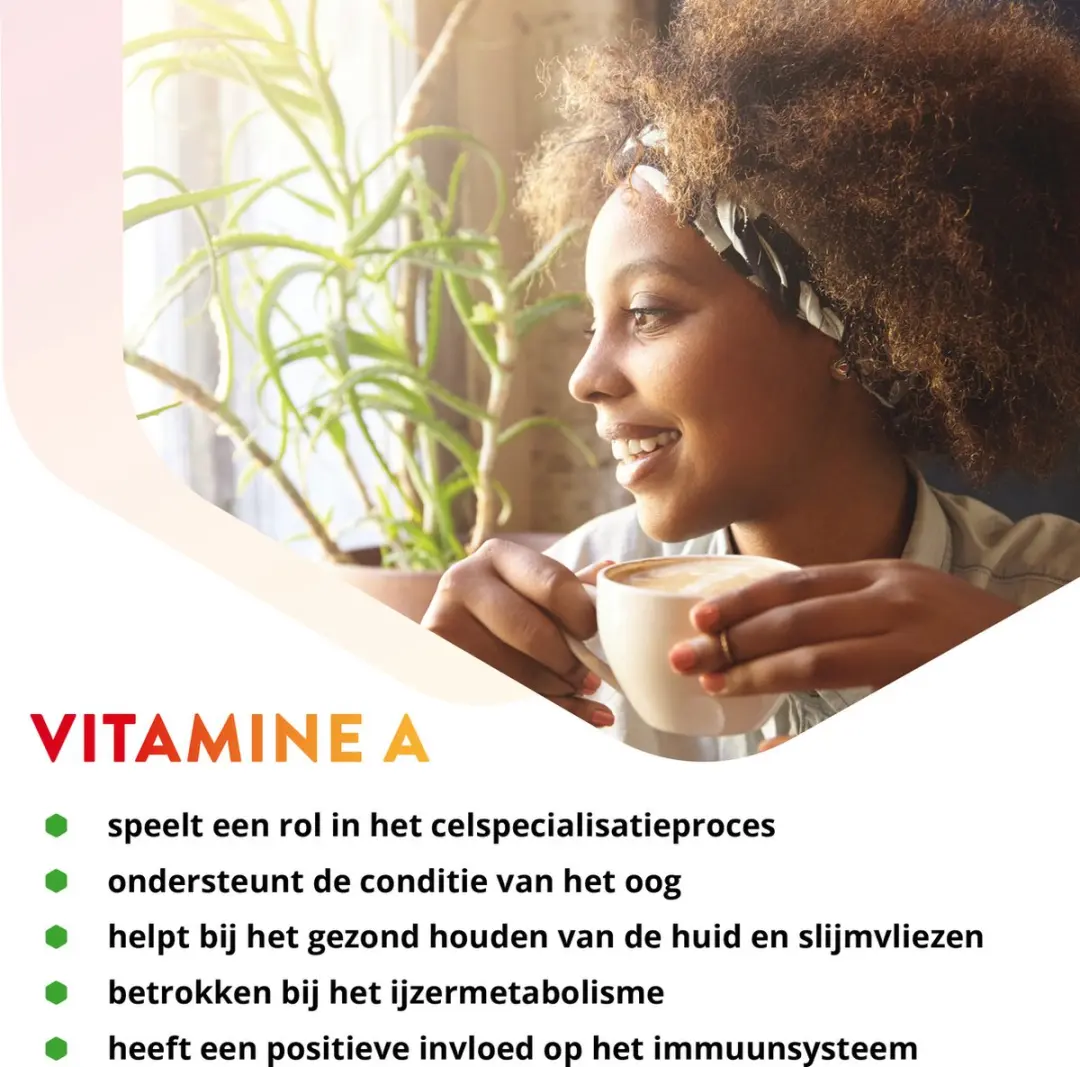 Vitals Vitamine A 4000 IE Softgels - 100 Stuks