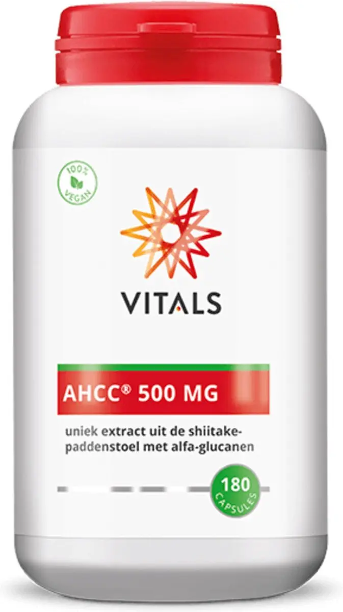 Vitals AHCC 500mg - 180 Capsules