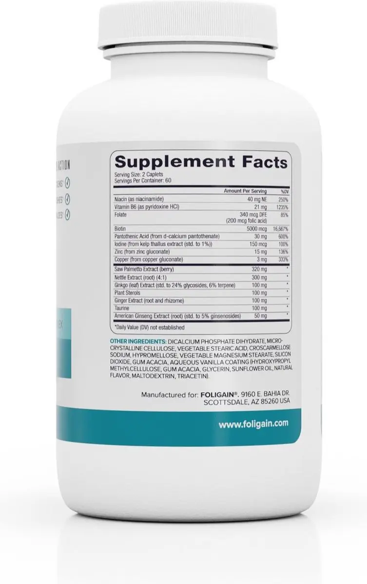 Foligain Haargroei Capsules 120 Stuks