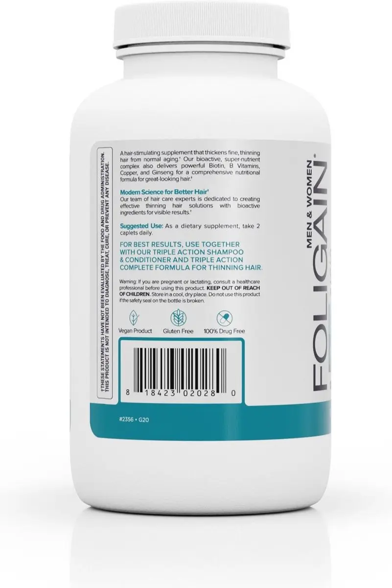 Foligain Haargroei Capsules 120 Stuks