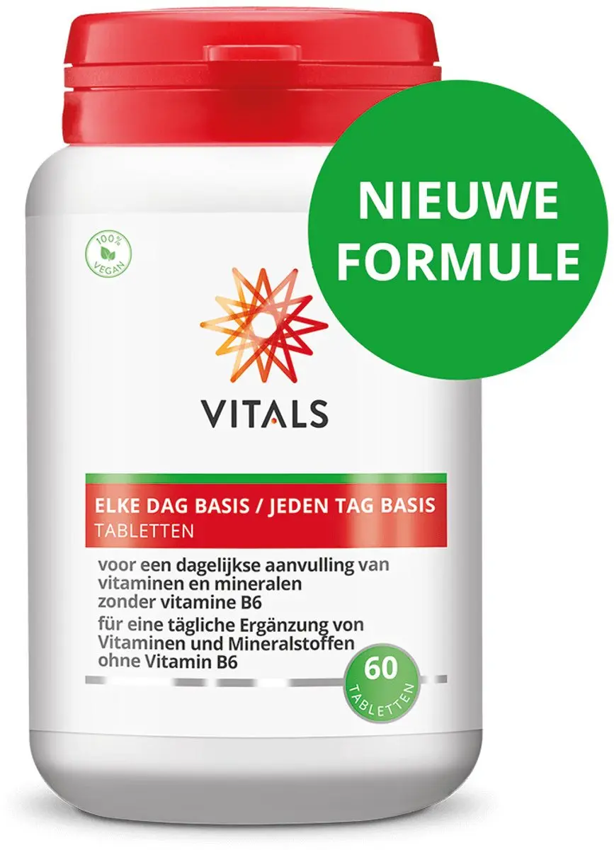 Vitals Elke Dag Basis Multivitamine 60 tabletten