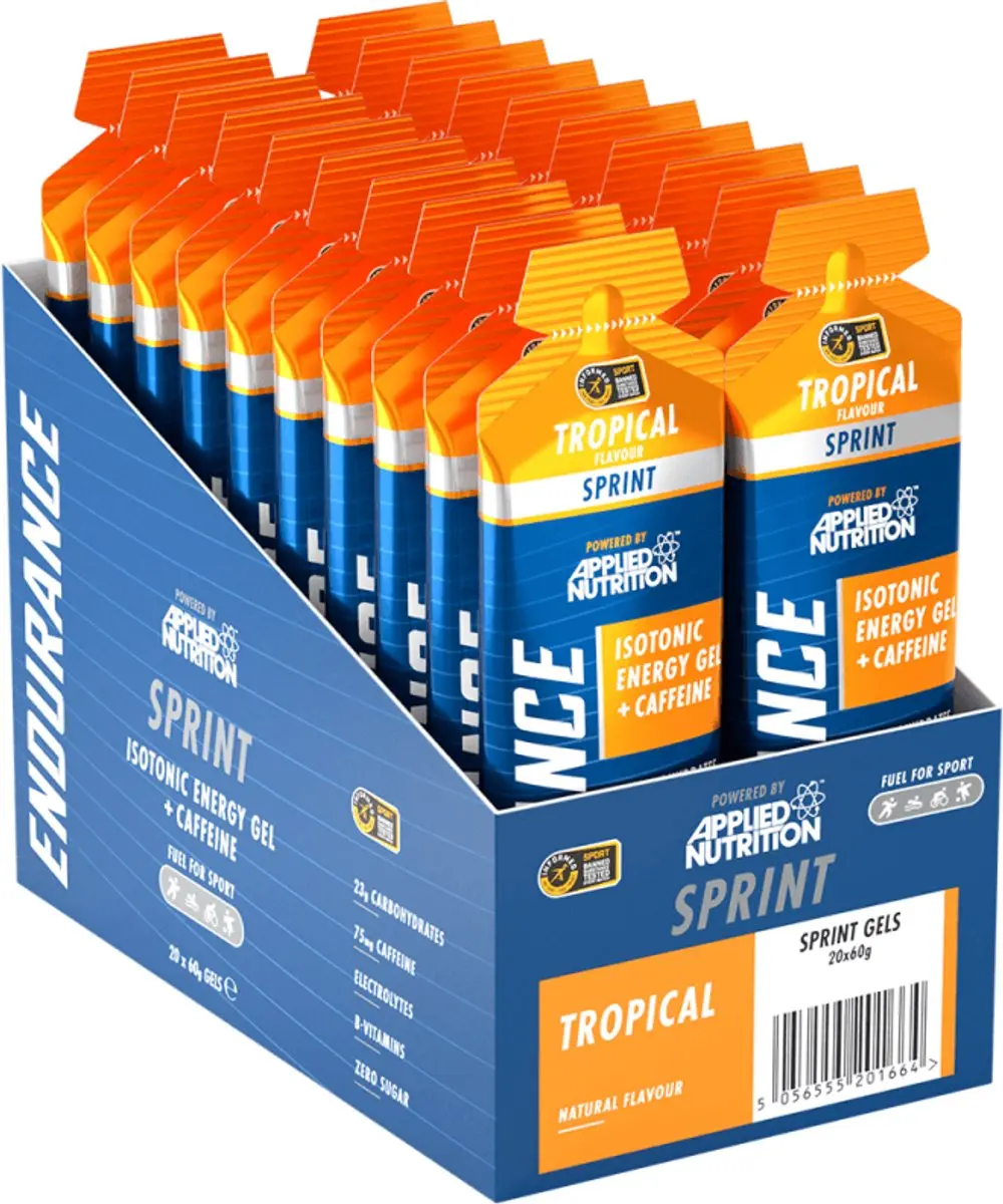 Applied Nutrition Endurance Sprint Gel 20x60ml - Tropisch