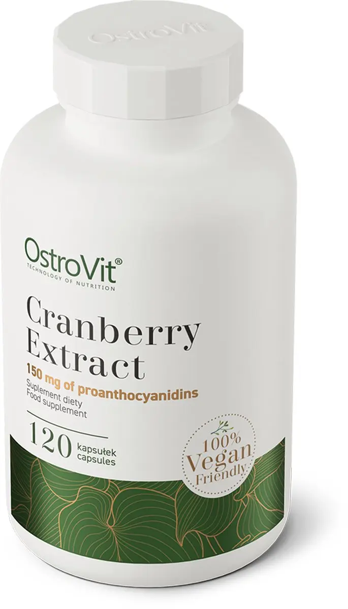 OstroVit Veenbesextract Cranberry 120 Capsules