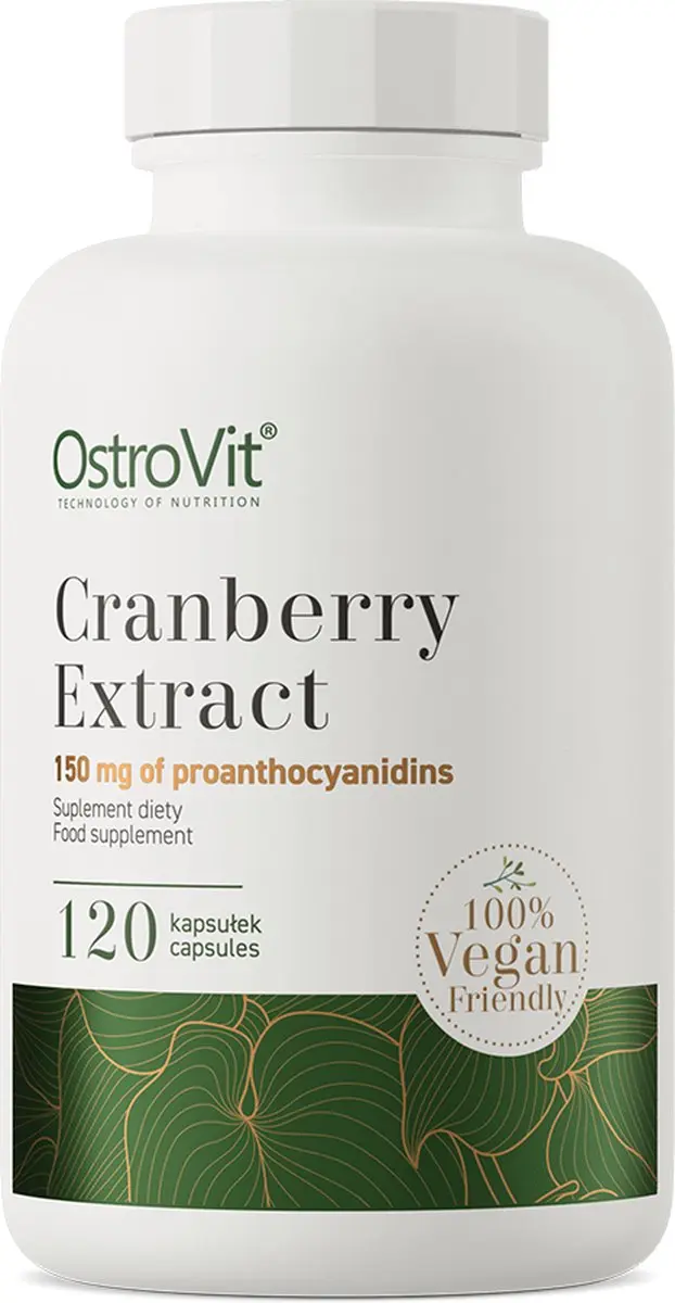 OstroVit Veenbesextract Cranberry 120 Capsules