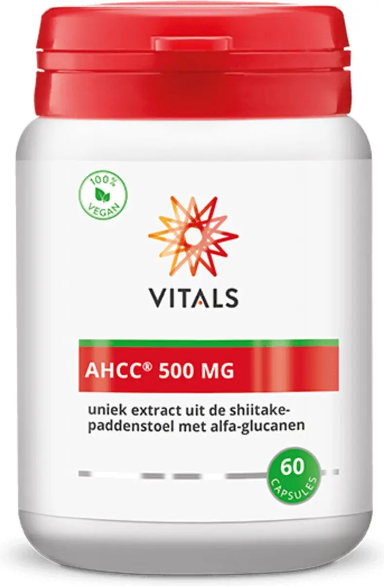 Vitals AHCC 500mg - 60 Capsules