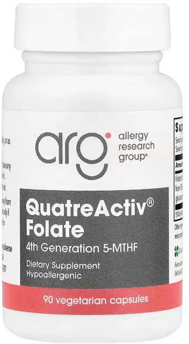 Allergy Research Group QuatreActiv Folate 90 Capsules