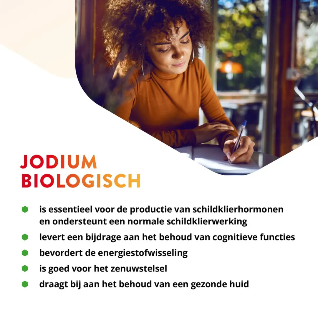 Vitals Jodium Biologisch 150mcg - 100 Capsules - uit Knotswier