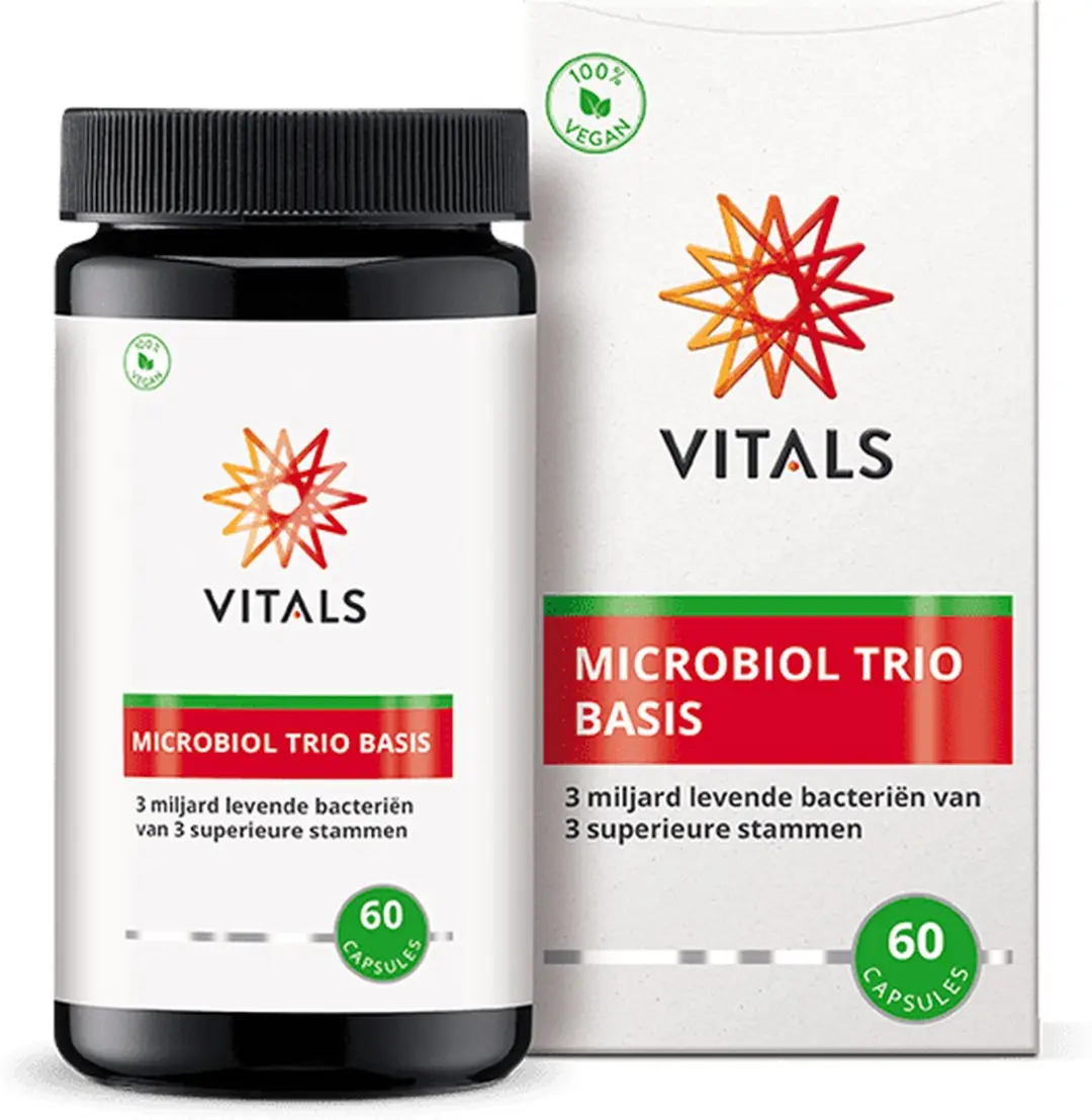Vitals Microbiol Trio Basis 60 Capsules