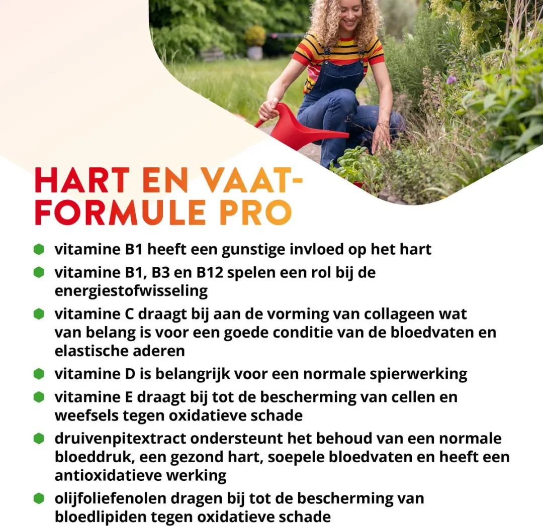 Vitals Hart en Vaatformule Pro - 60 Capsules