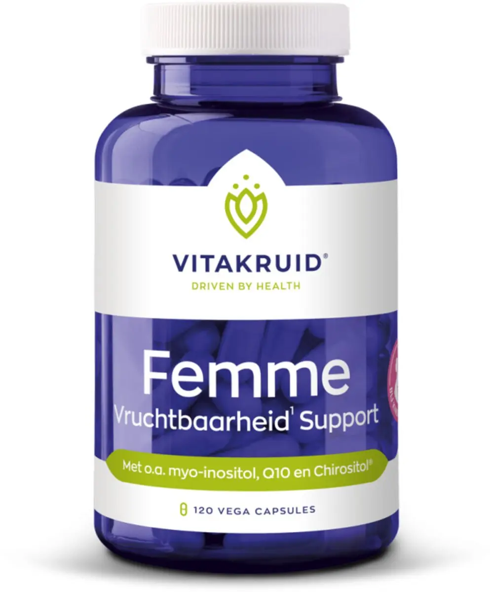 Vitakruid Femme Vruchtbaarheid Support - 240 Vegacapsules