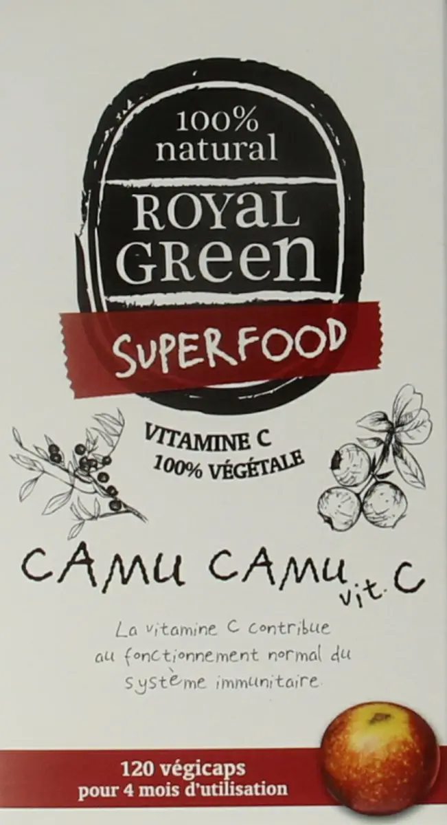 Royal Green Camu Camu Vitamine C 120 Capsules