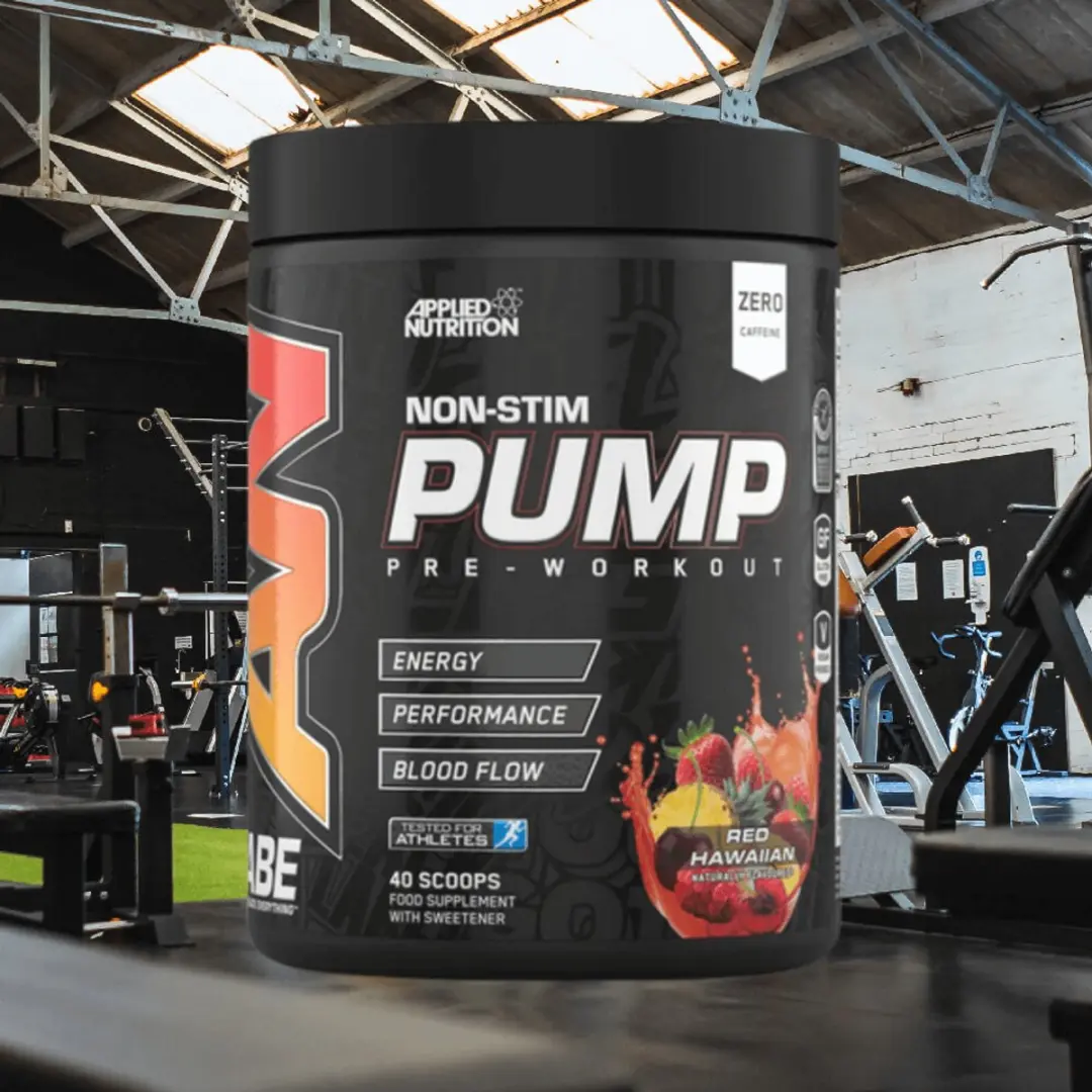 Applied Nutrition ABE Pump Zero Stim Pre-Workout 500g - 40 Doses - Rode Hawaï