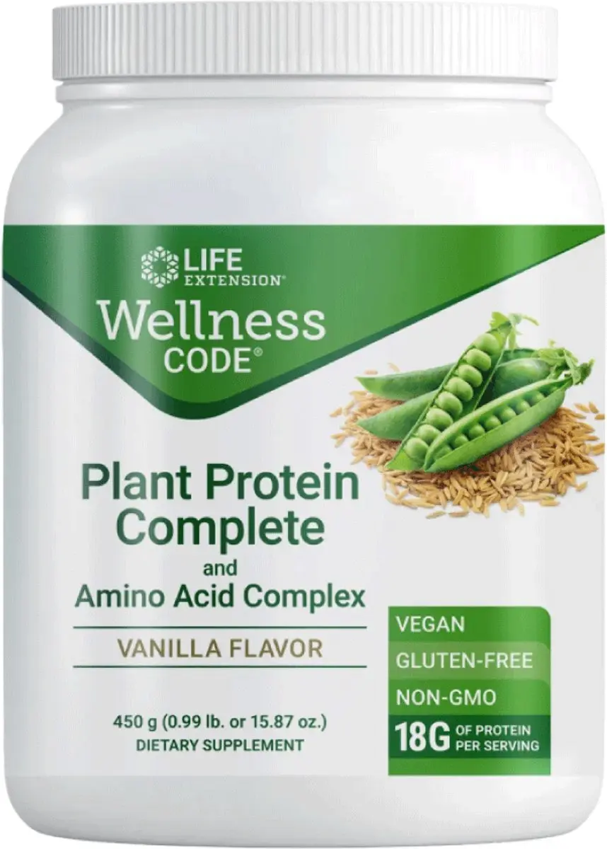 Life Extension Wellness Code Plant Protein Complete