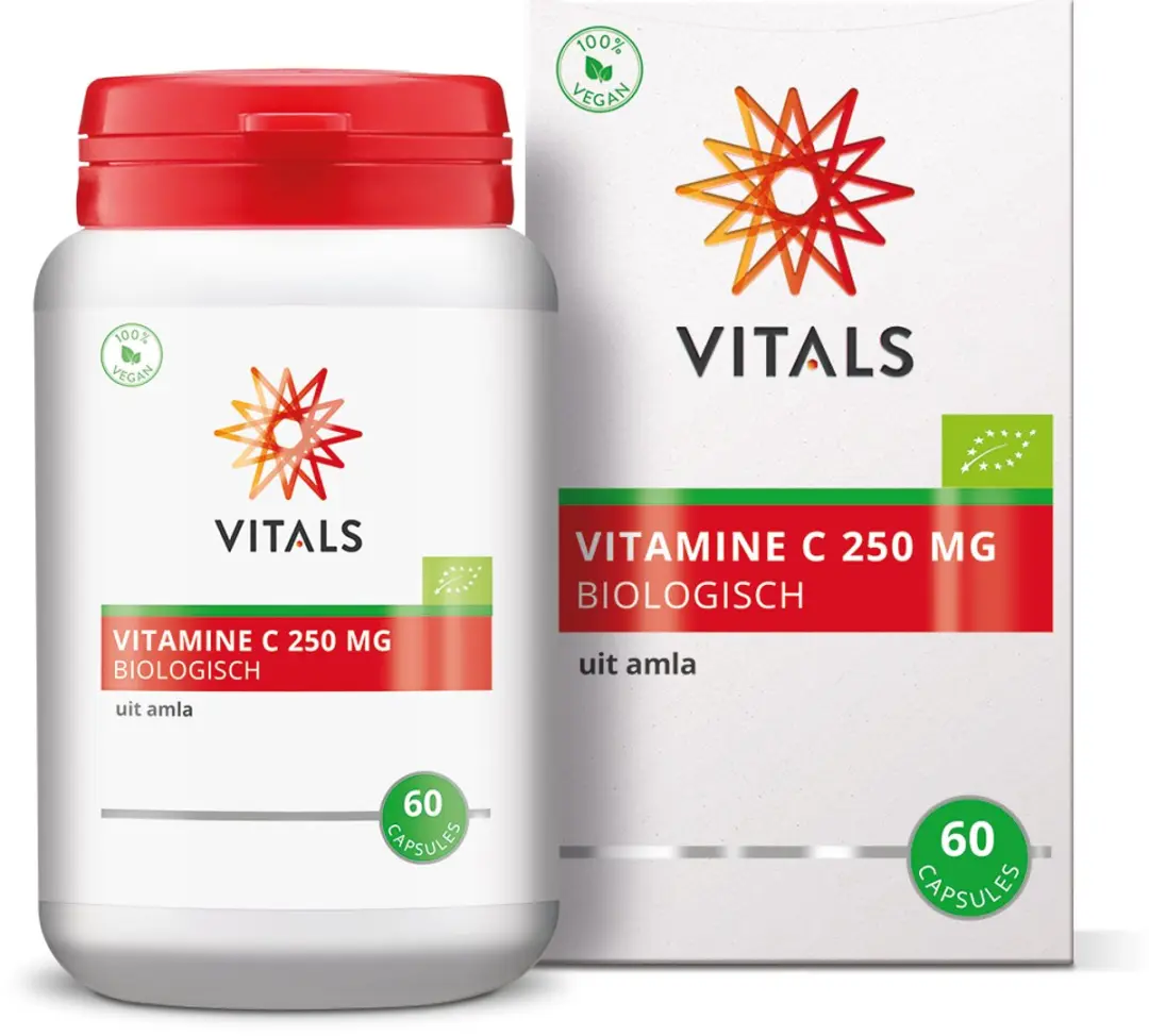 Vitals Vitamine C Biologisch 250mg