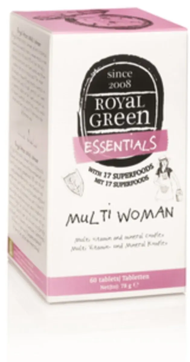 Royal Green Multi Woman