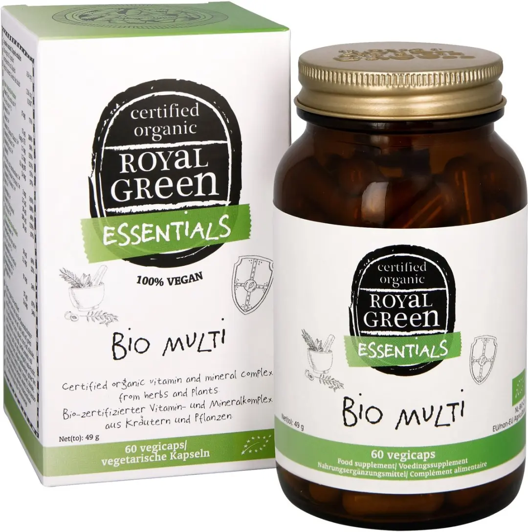 Royal Green Multi Biologisch 60 Vegacapsules