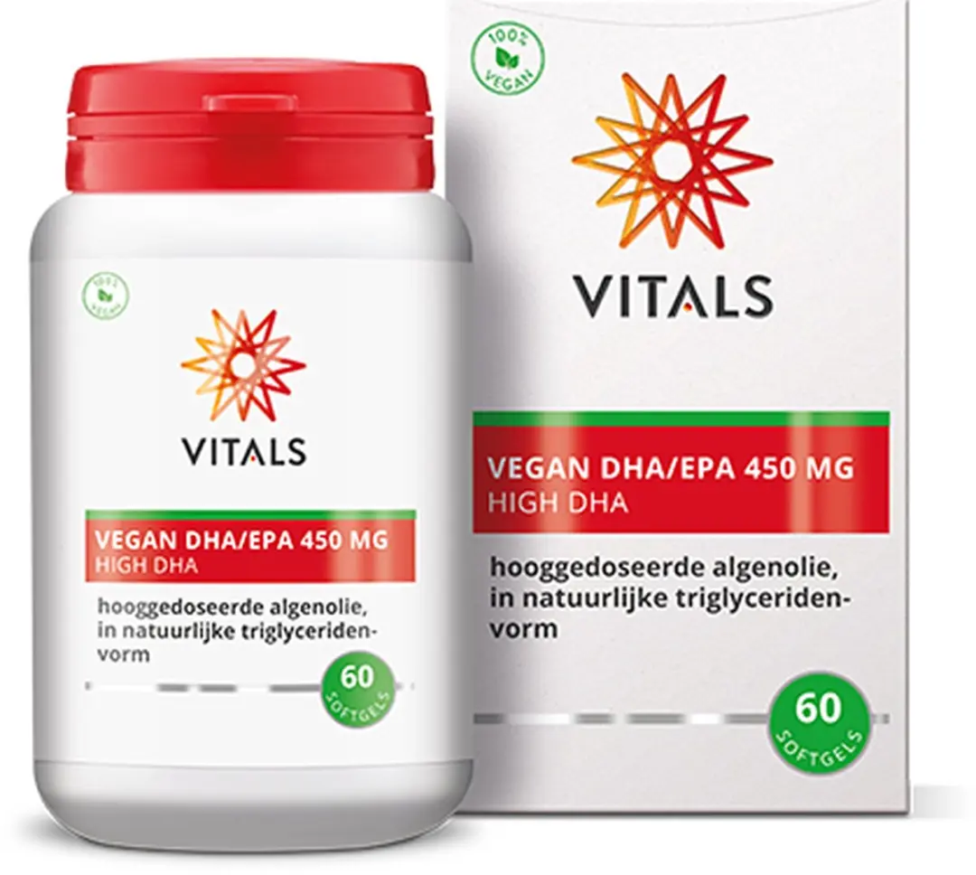 Vitals Vegan DHA/EPA 450mg Algenolie