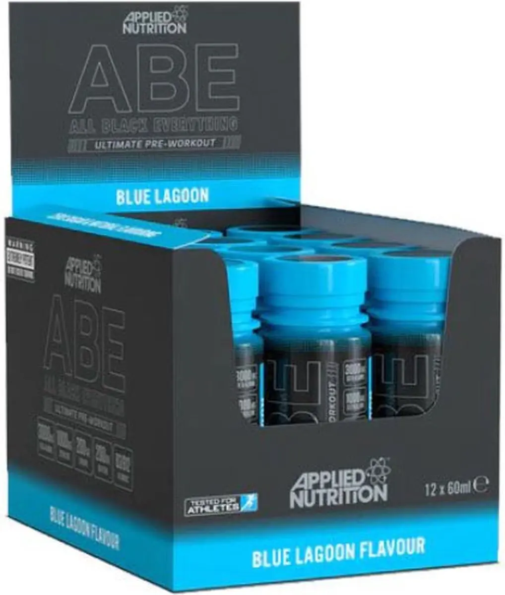 Applied Nutrition ABE Ultimate Pre-Workout Shot Blue Lagoon - 12x60ml - afbeelding 6 van 6