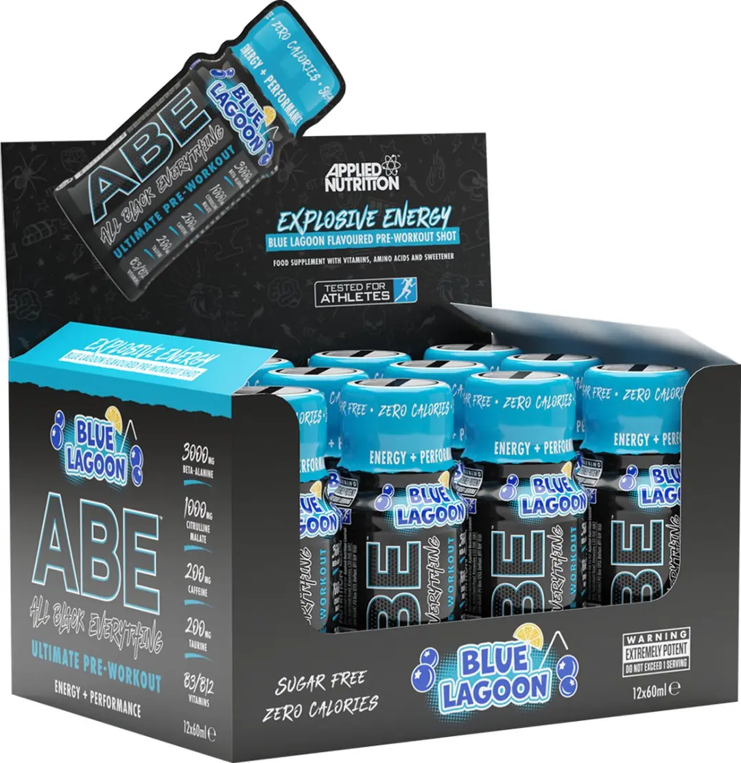 Applied Nutrition ABE Ultimate Pre-Workout Shot Blue Lagoon