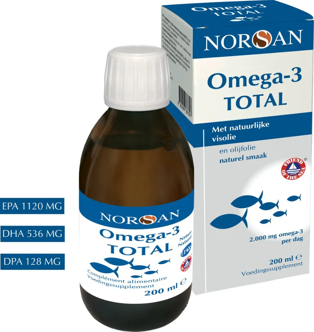 Norsan Omega-3 Total Visolie 2000mg