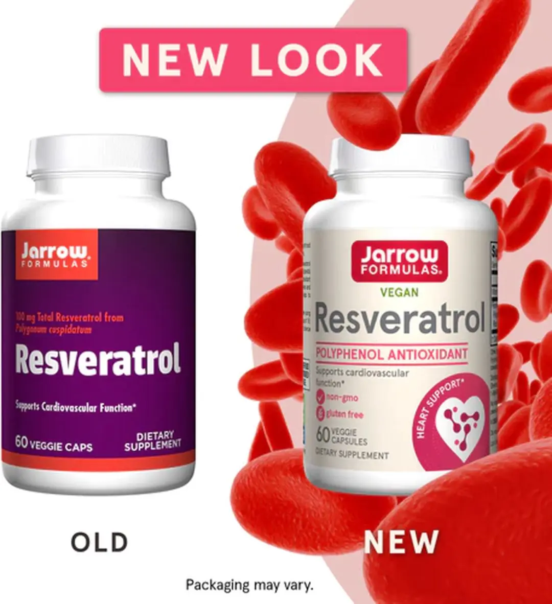 Jarrow Formulas Resveratrol 100mg - 120 Veg Capsules